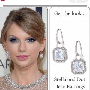 Stella & Dot Deco Earrings. Never worn